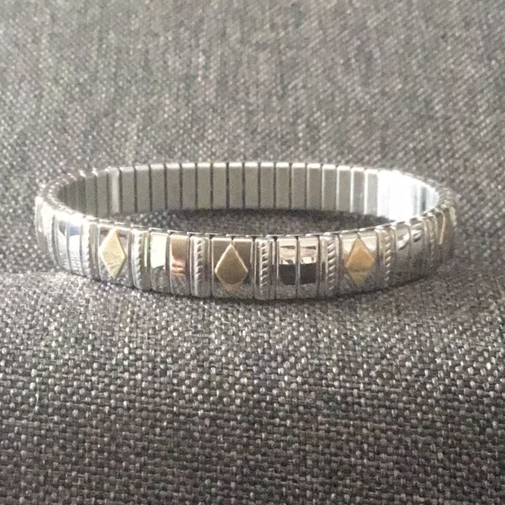 Steel by Design stretch bracelet
